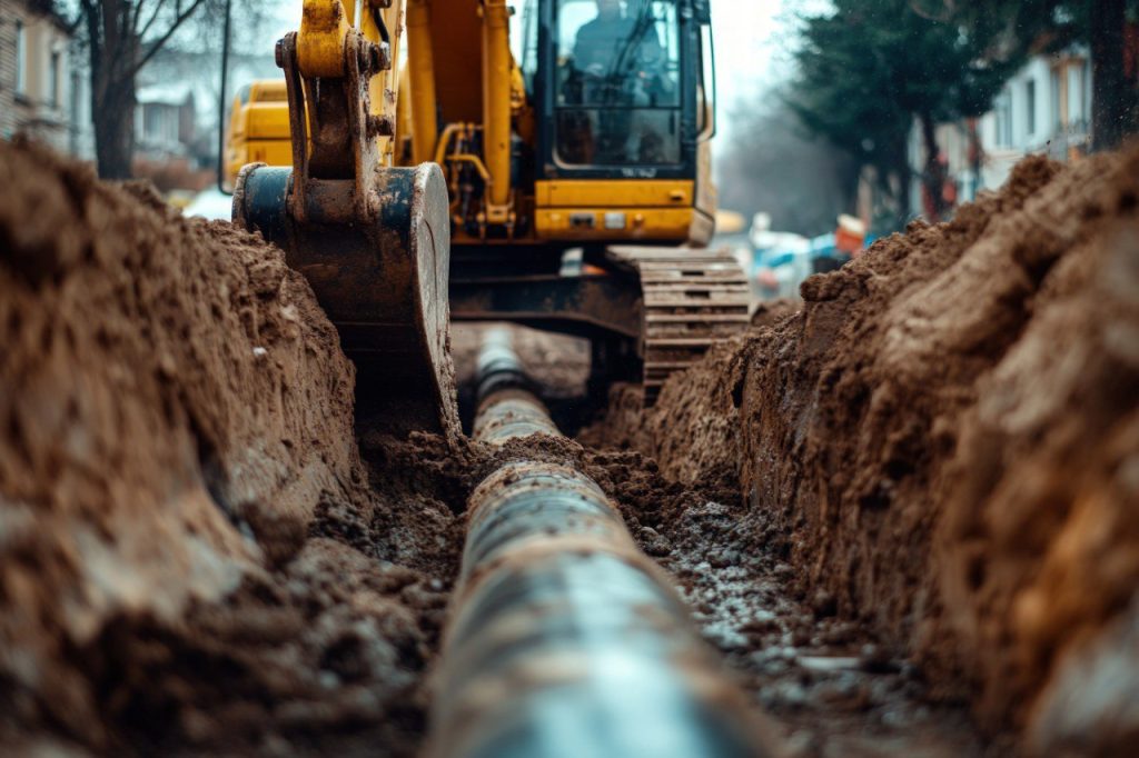 Utility Trenching Project: Precision Beneath the Surface